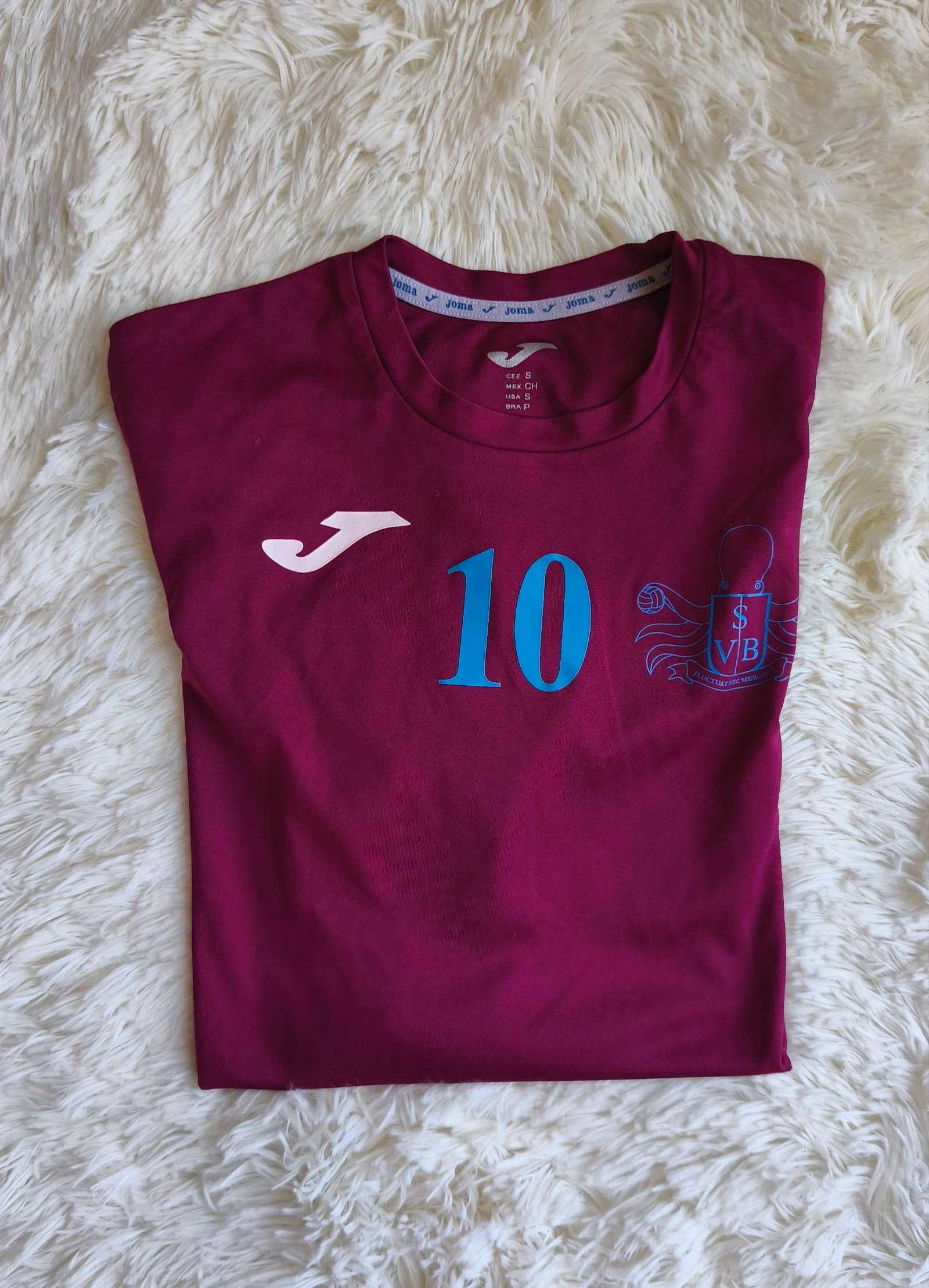 ❤️ women's volleyball club sports t-shirt number 10 size 36 ❤️ – photo 3